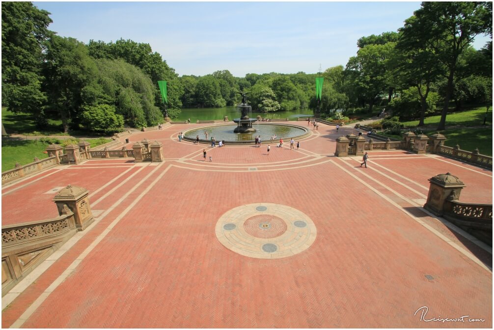 Der Brunnen auf der Bethesda Terrace