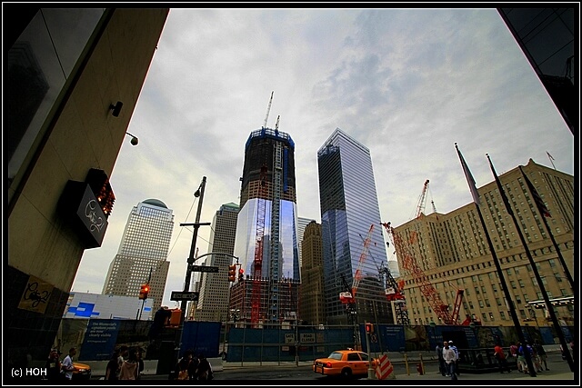 Gound Zero mit dem im Bau befindlichen Freedom Tower