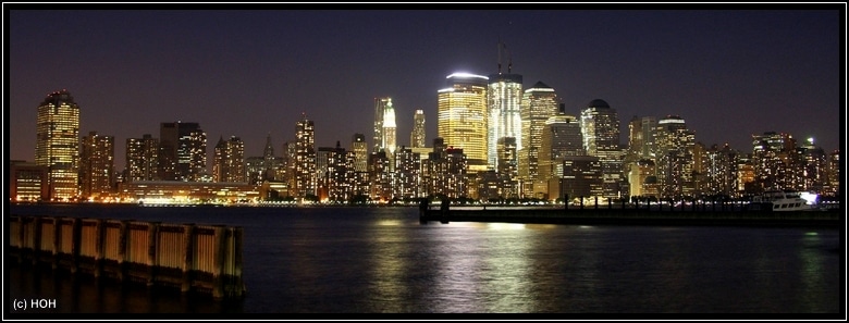 Die Skyline von Manhattan