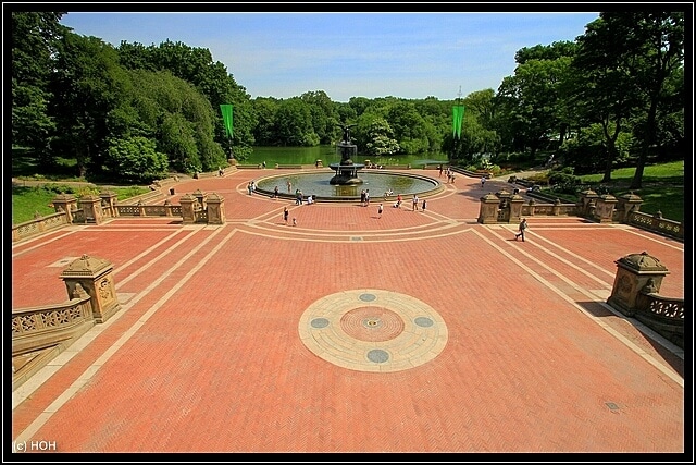  Blick auf die Bethesda Fountain