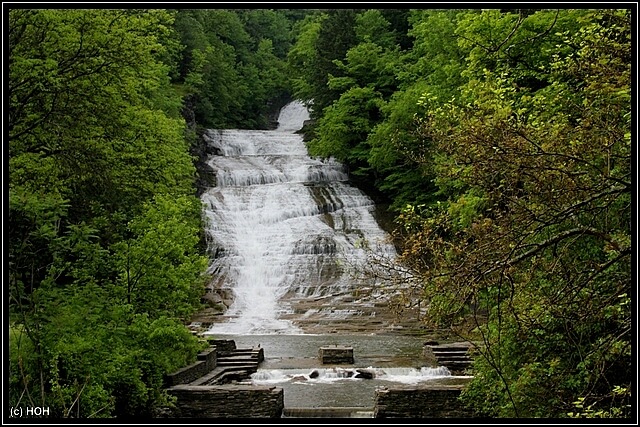 Buttermilk Falls ... Blitz-Stop