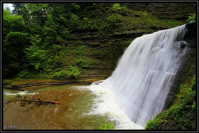 Noch einmal die Middle Falls