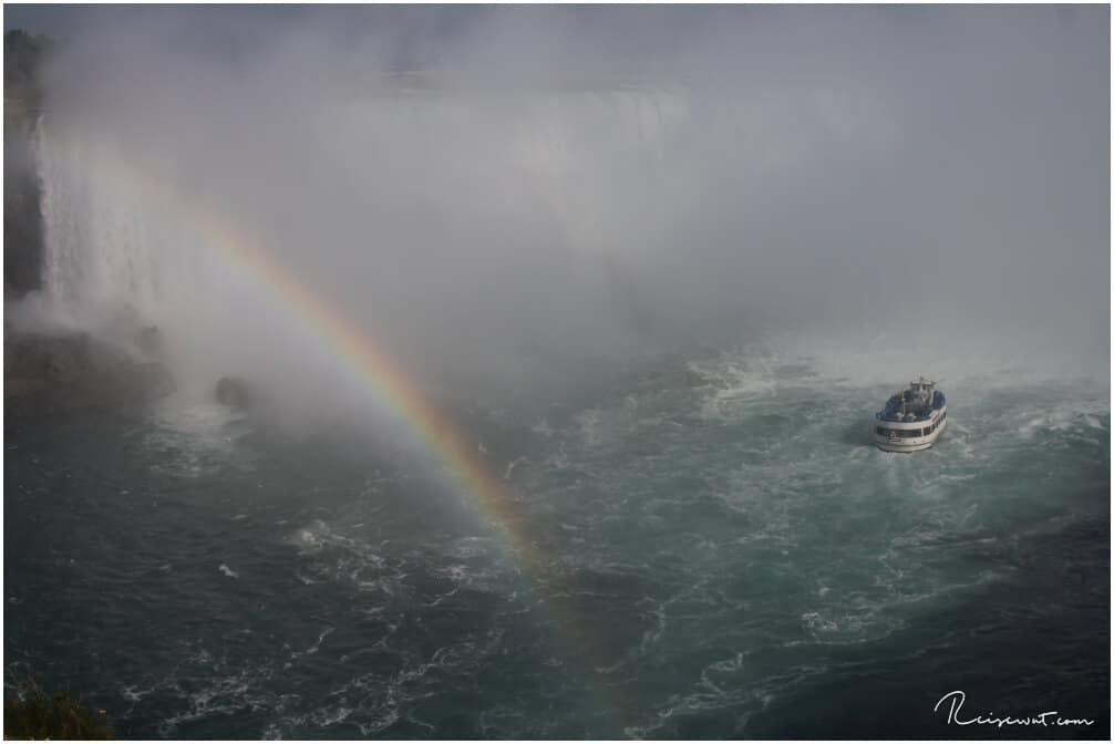 Eine Fahrt mit der Maid of the Mist gehört an den Niagarafällen einfach mit dazu