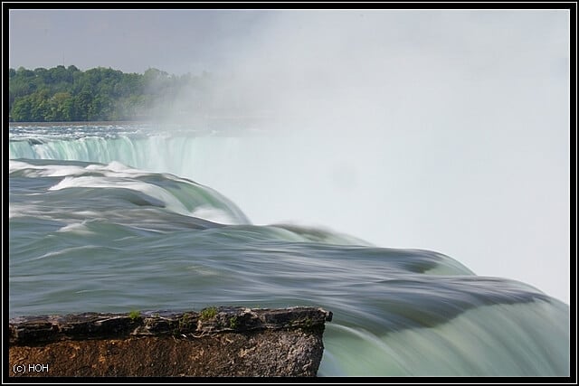 Die amerikanische Seite der Niagara Fälle