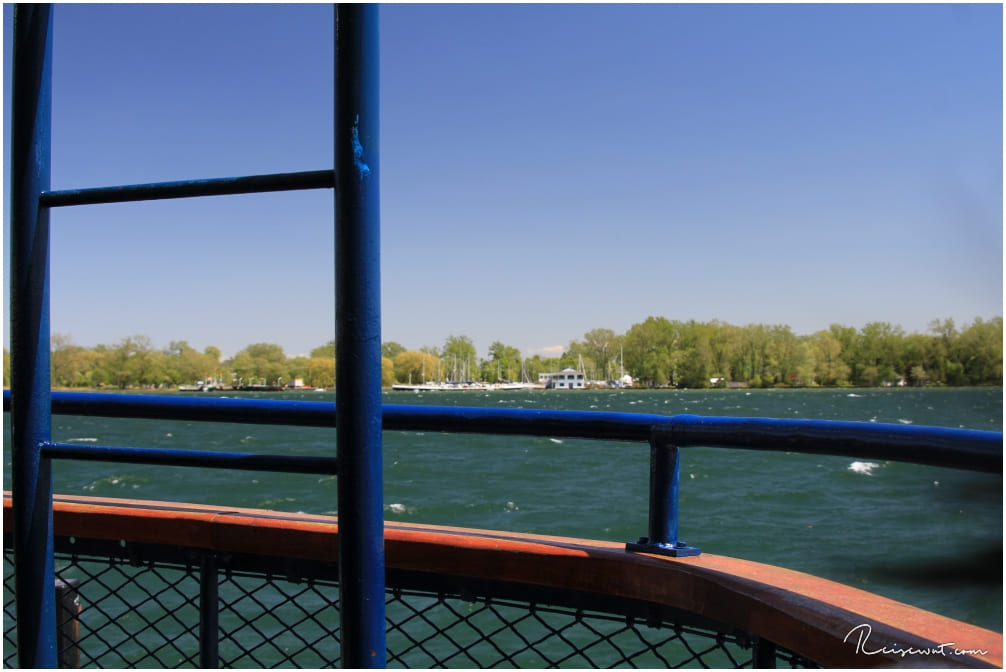 Überfahrt nach Toronto Island