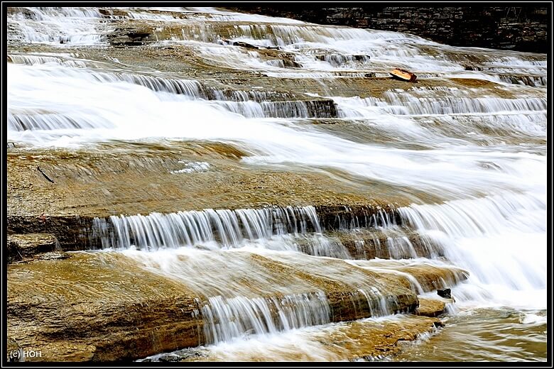 Kaskaden der Buttermilk Falls