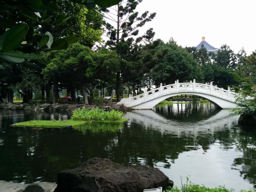 Chiang Kai Shek Memorial Park - Meine erste Reise nach Asien