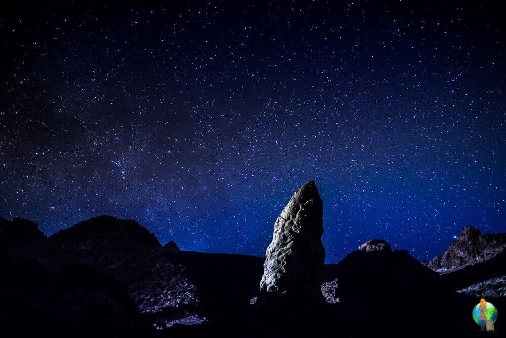Ich bin wegen des angeblich so schönen Sternenhimmels nach Teneriffa geflogen. Als ich dann mitten in der Nacht im Teide Nationalpark stand und in den Himmel sah, wurden meine Erwartungen sogar noch übertroffen.