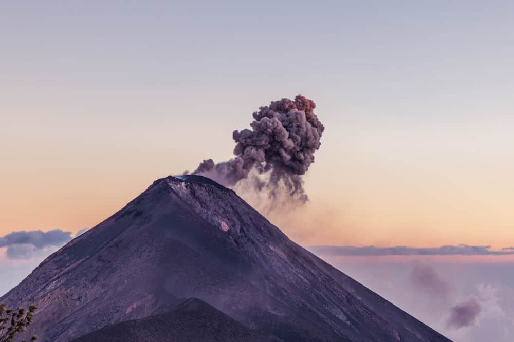 Auf dem Vulkan Acatenango hatten wir in Guatemala ein sehr abenteuerliches Erlebnis