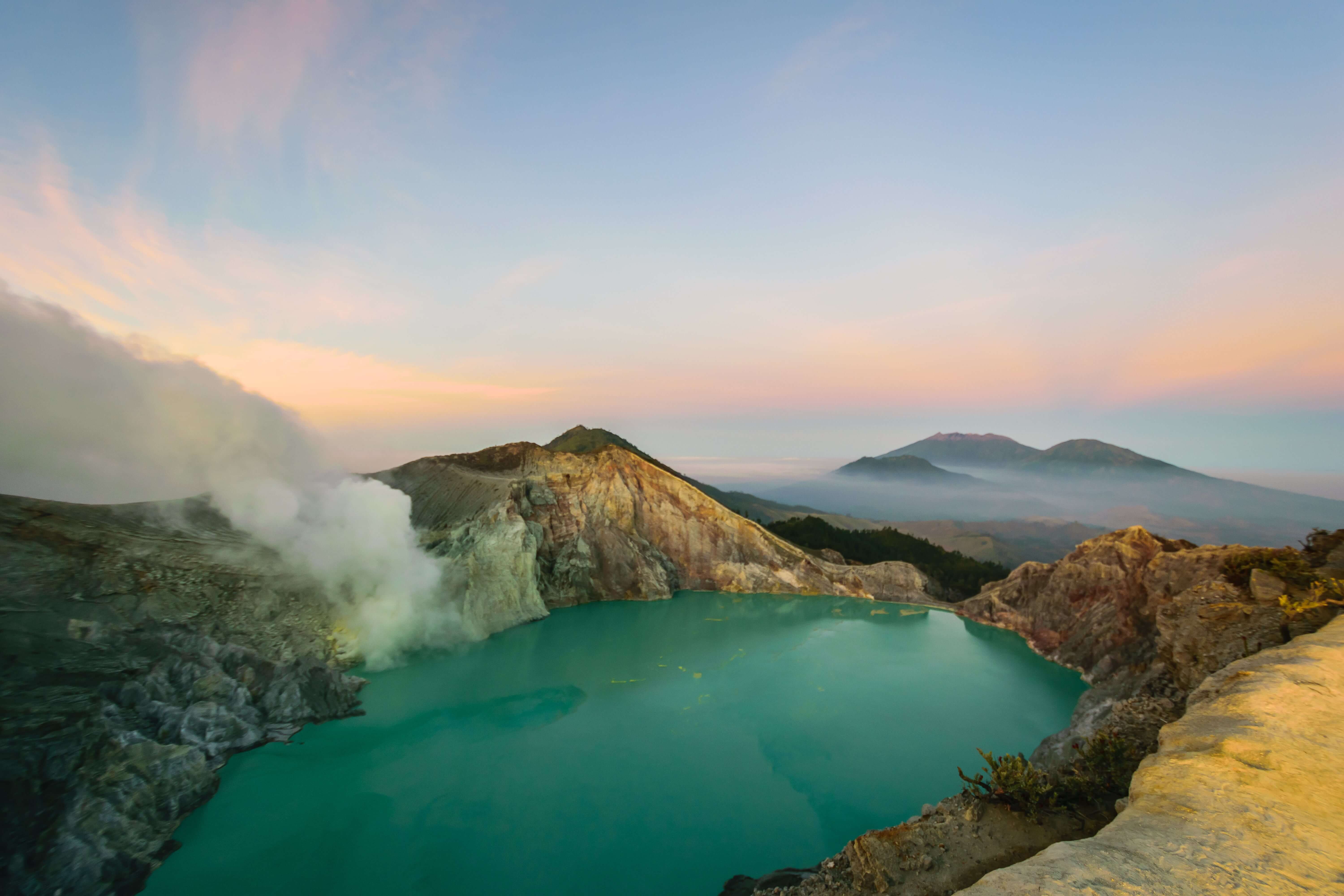 Ijen: Unser erstes Mal auf einem Vulkan.
