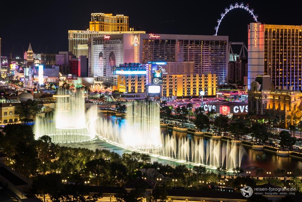 Ausblick vom Hotel Cosmopolitan in Las Vegas