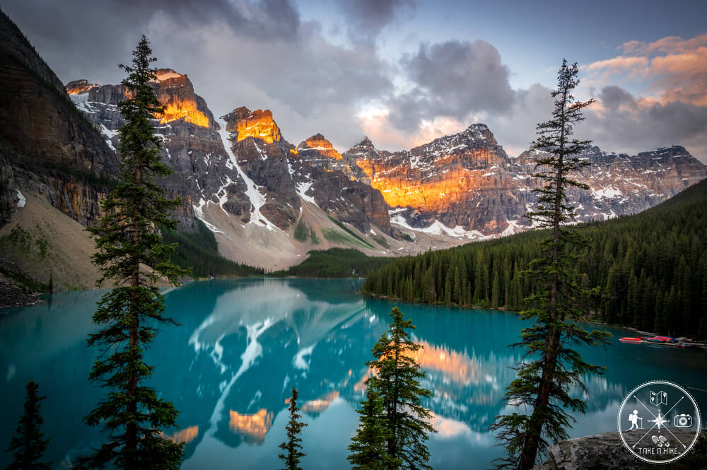 Der Sonnenaufgang am Moraine Lake ist einfach etwas wunderbares. Mehr muss ich glaube ich hierzu nicht schreiben.