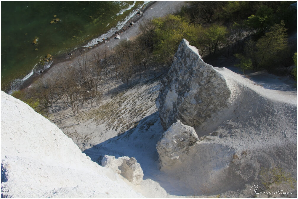 Kreidefelsen Zinne auf Rügen