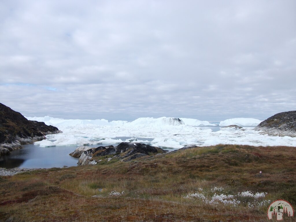 Ausblick auf den Ilulissat Eisfjord
