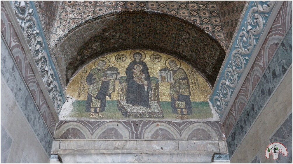 Mosaik des Jesuskinds in der Hagia Sophia Istanbul
