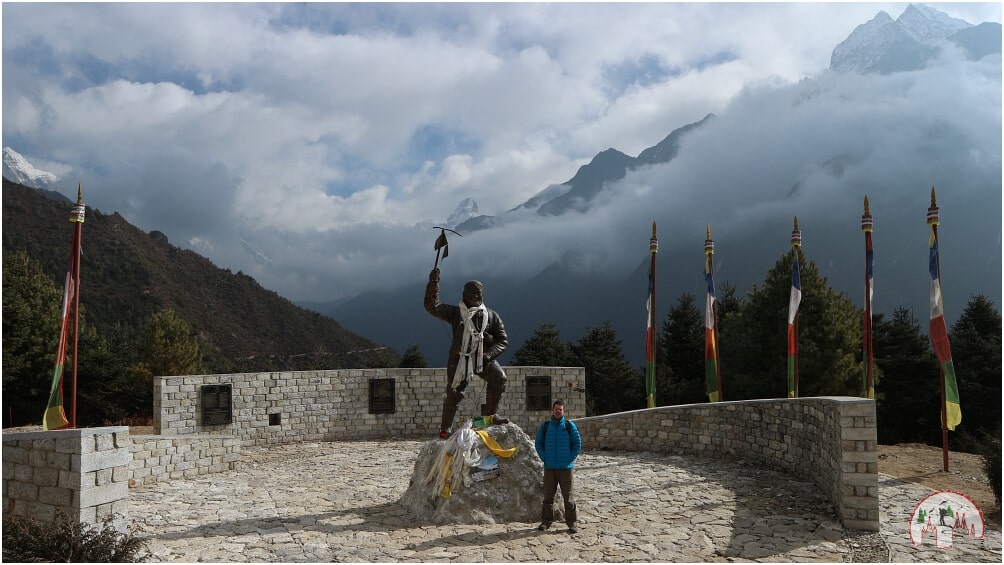 Tenzing Norgay Statue Namche Bazar