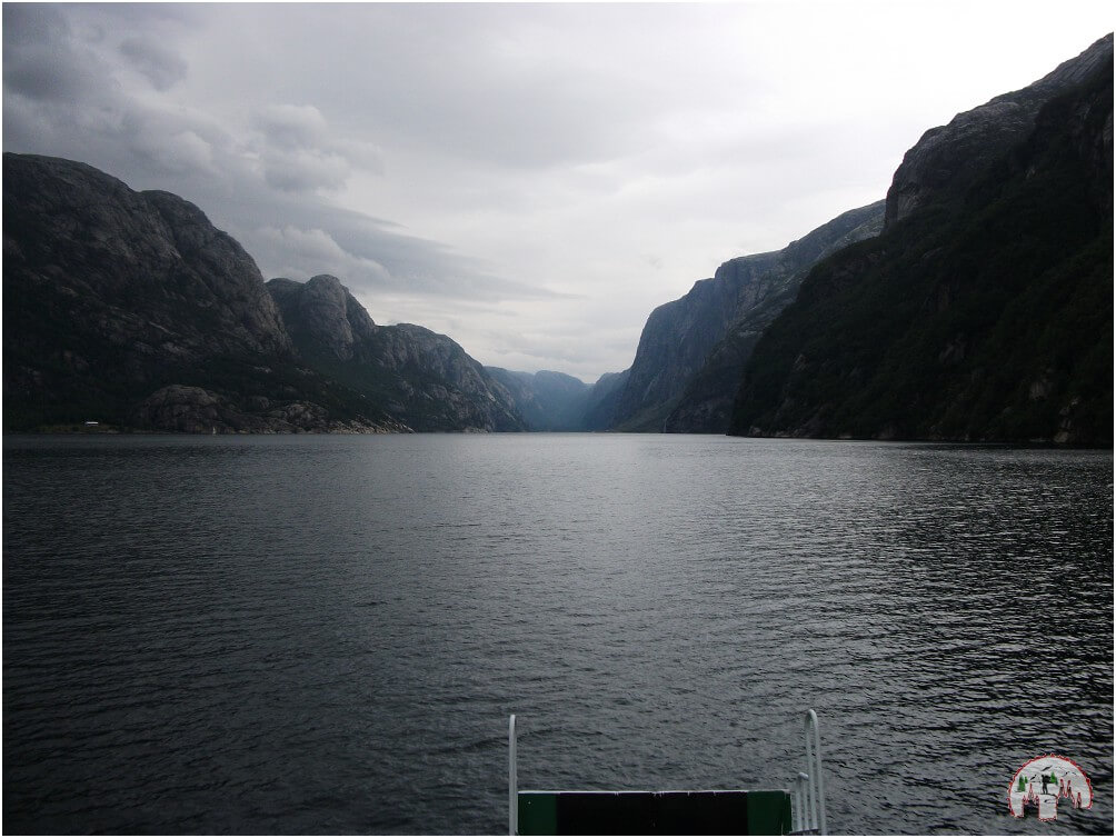 Mit der Fähre unterwegs im Lysefjord