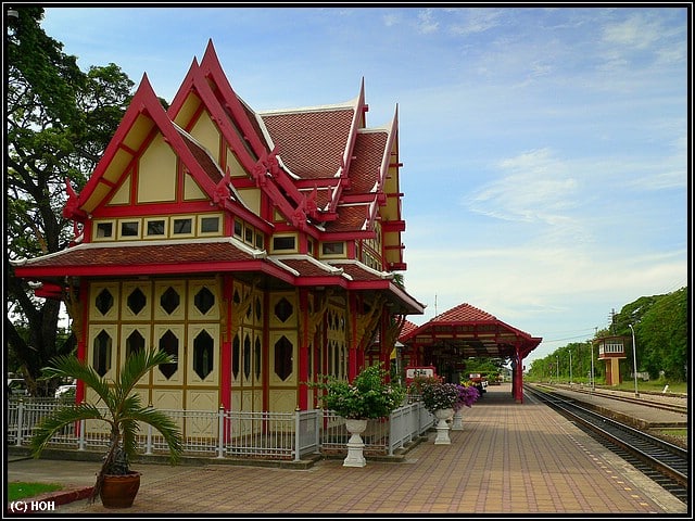 Der Bahnhof in Hua Hin