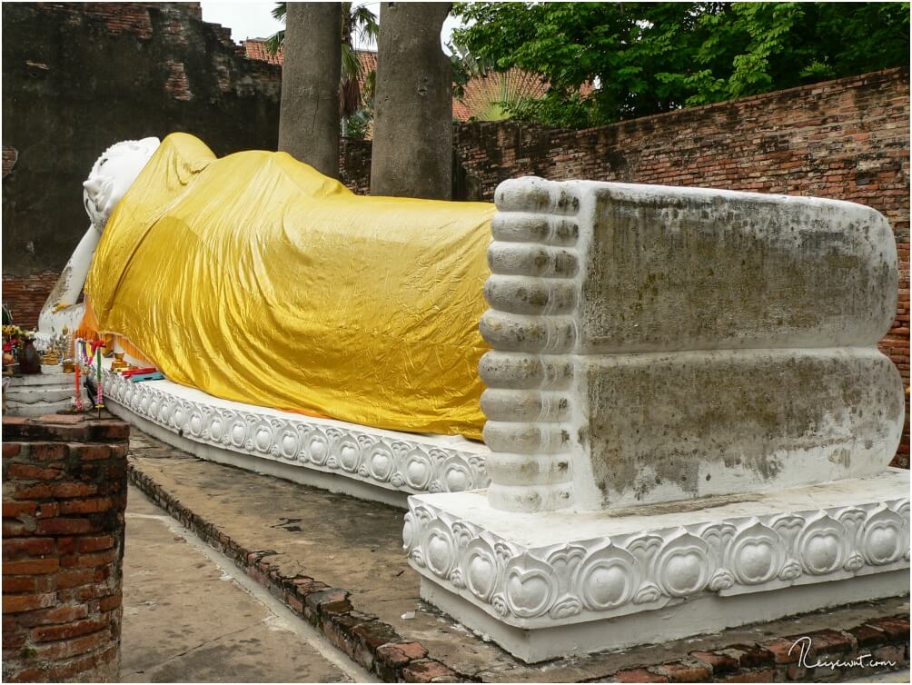 Liegender Buddha in Ayutthaya