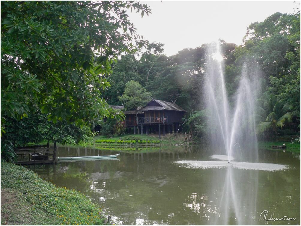 Unsere Hotelanlage heute, die Lampang River Lodge