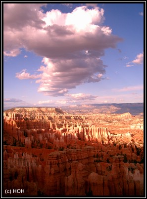 Sonnenuntergang am Bryce Canyon