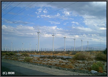 Windräder bei Palm Springs