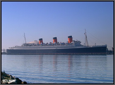 Queen Mary im Hafen von Long Island