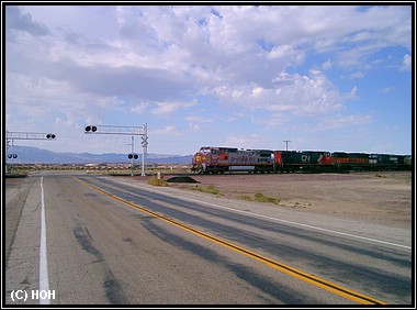 Bahnübergang auf der Route 66