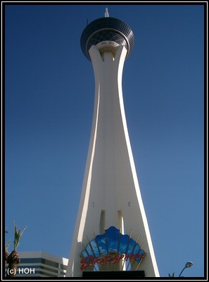 Stratosphere Tower ... nur eines von vielen Las Vegas Hotels und Casinos