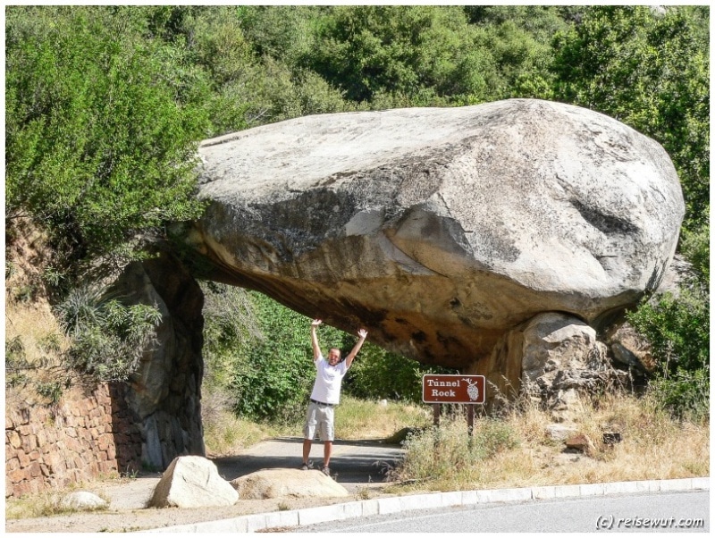 Der mächtige Tunnel Rock ist inzwischen leider nicht mehr für Autos zugelassen