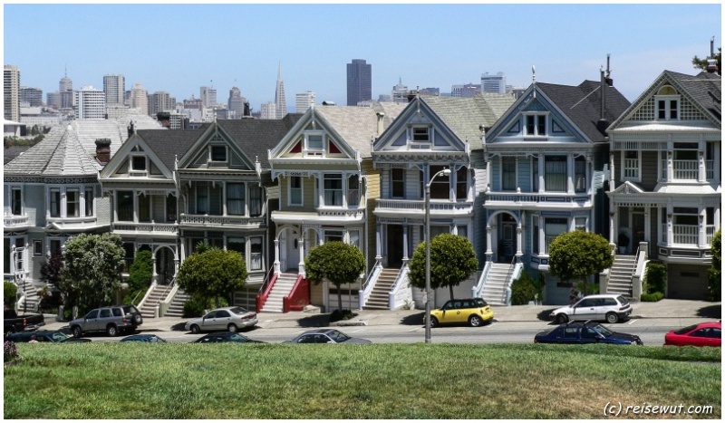 Painted Ladies, eines der meistfotografierten Motive der Stadt
