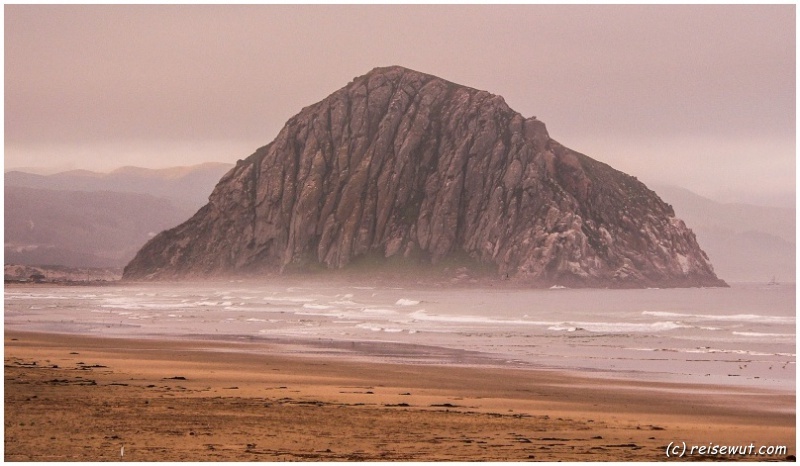 Morro Rock am frühen Morgen