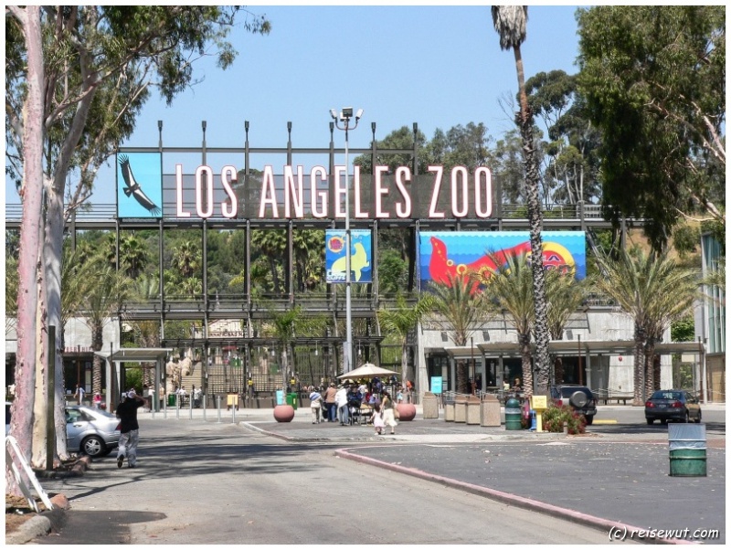 Los Angeles Zoo Eingangsbereich