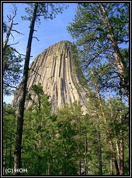 Auf dem Devils Tower Loop