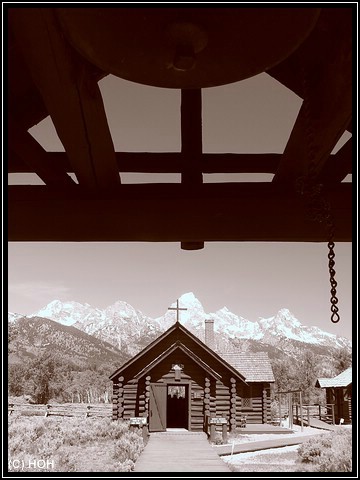 Vor der Chapel of Transfiguration