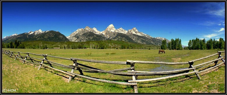 Ranch im Grand Teton Nationalpark