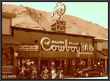 Million Dollar Cowboy Bar in Jackson Hole