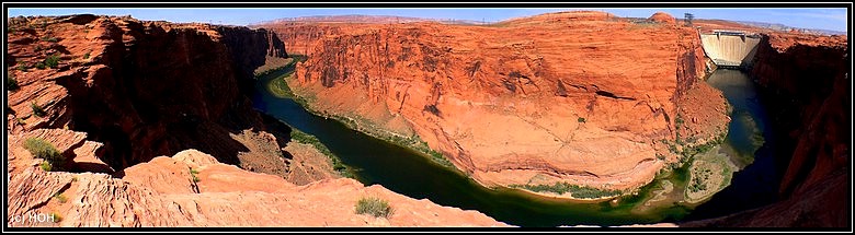 Glen Canyon Damm Panorama Glen Canyon Damm Panorama