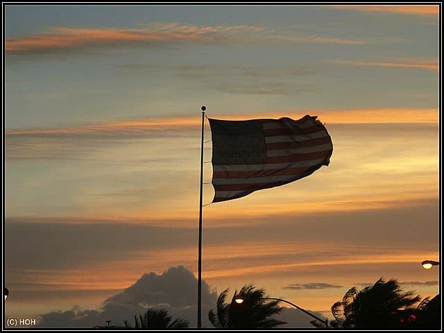 USA-Flagge