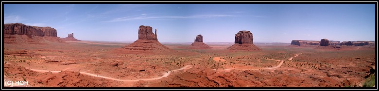 Kayenta liegt hinter uns, willkommen im Monument Valley