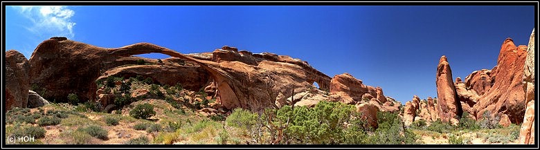 Landscape Arch Panorama