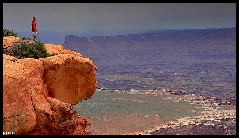 Alone at the Rim