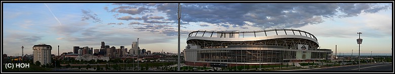 Invesco Field Denver Panorama